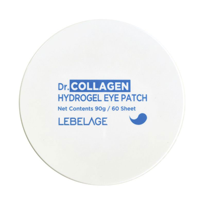 Гідрогелеві патчі для шкіри навколо очей Lebelage Dr.Collagen Hydrogel Eye Patch з гіалуроновою кислотою, 60 шт